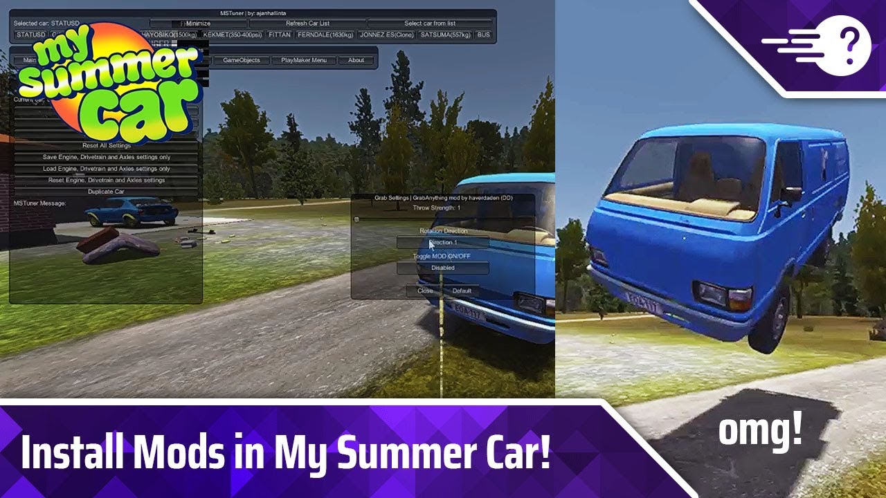 my summer car map mod